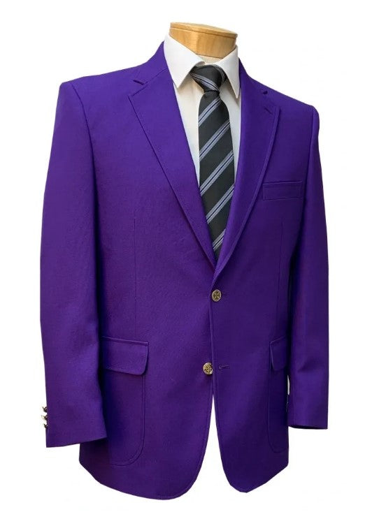 Neil Allyn Men's Purple Blazer Jacket