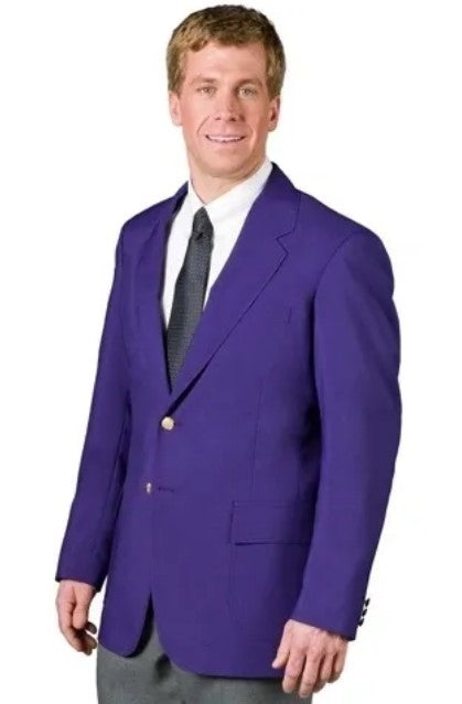 Ultralux Purple Blazer by Executive Apparel