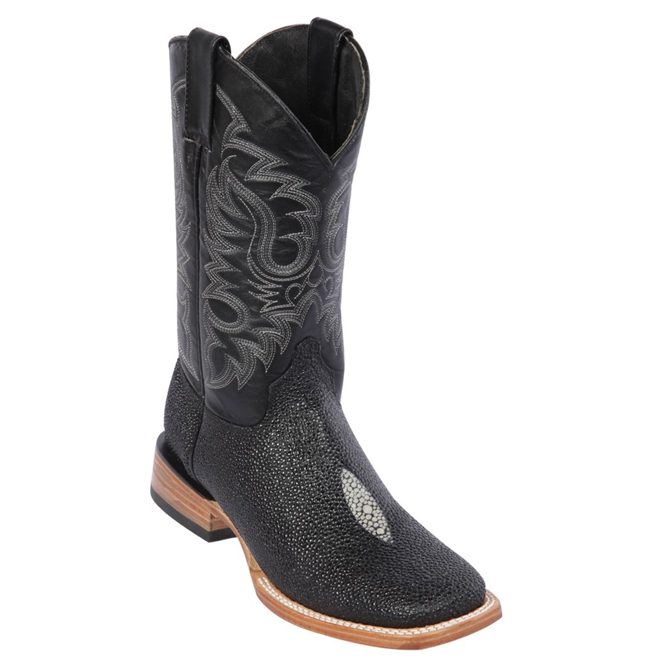 Stingray Print Western Boots by Quincy