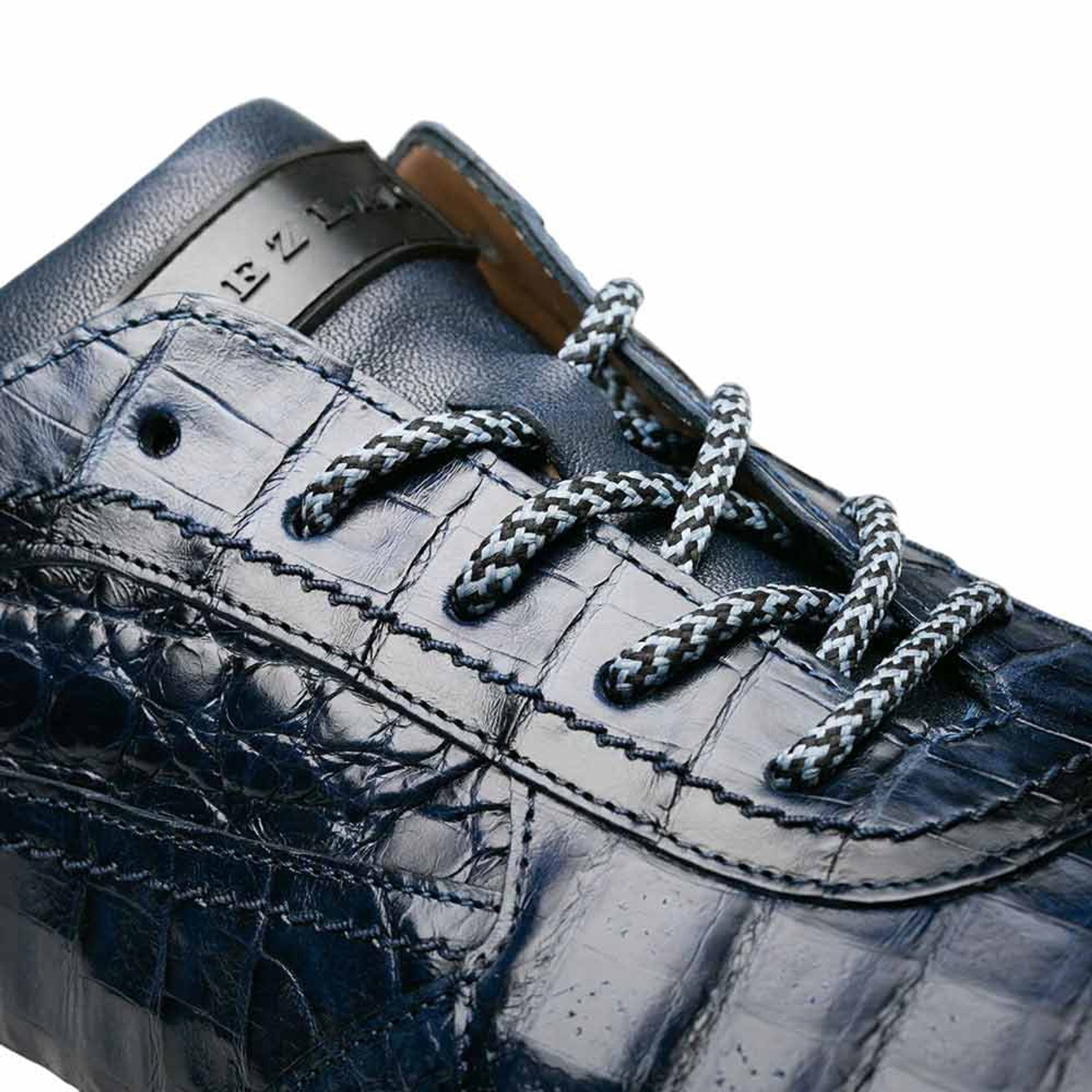 Quevedo Genuine Crocodile Sneaker by Mezlan