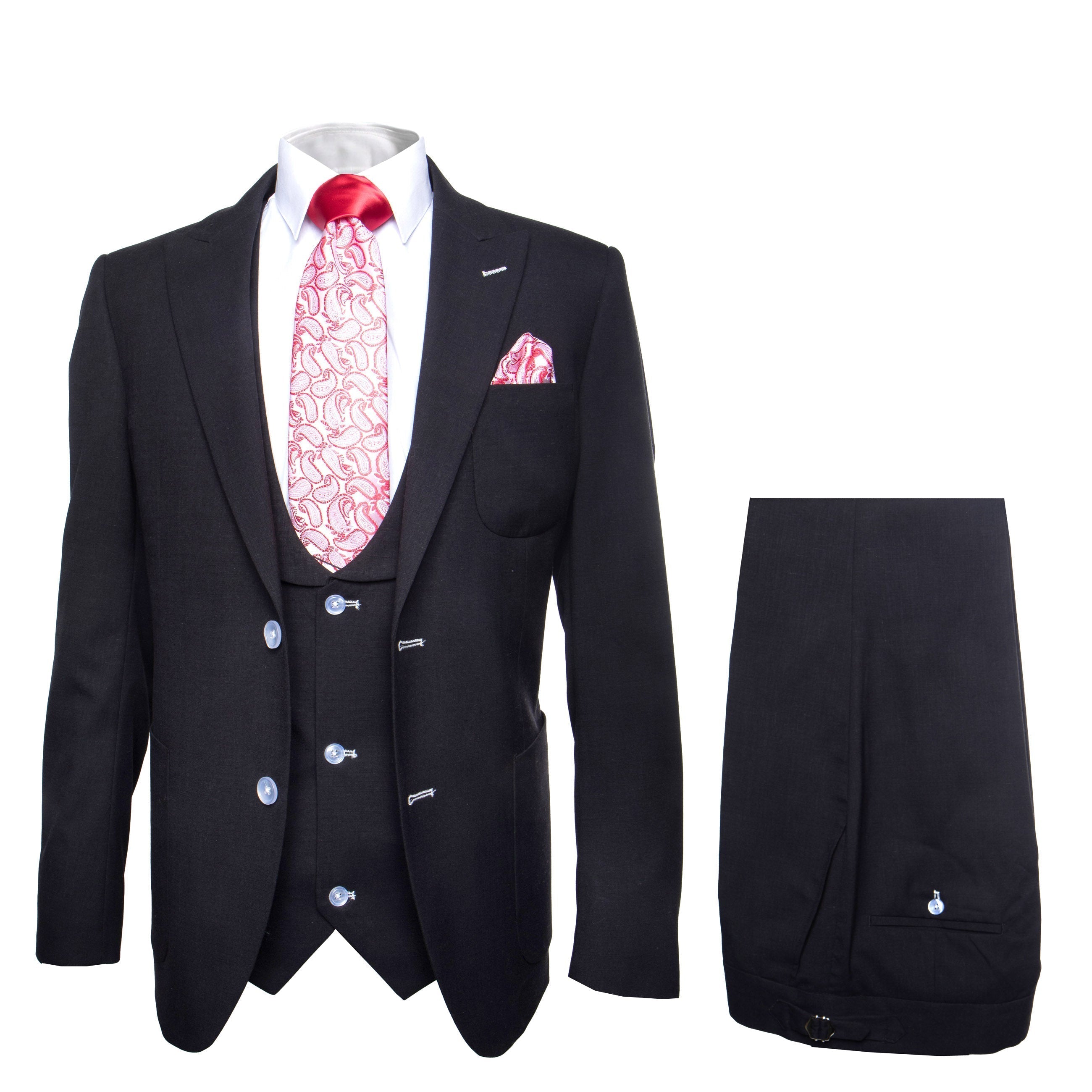 ROSSI MAN REMO RM1757 Three Piece Suit