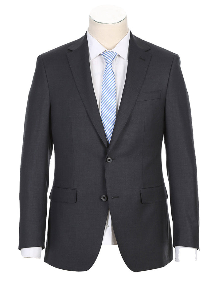 Half Canvas Wool Dress Suit Modern Fit by Rivelino