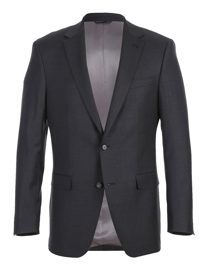 Half Canvas Wool Dress Suit Modern Fit by Rivelino