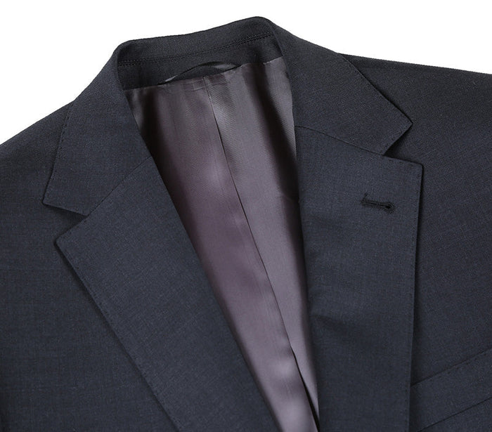 Half Canvas Wool Dress Suit Modern Fit by Rivelino
