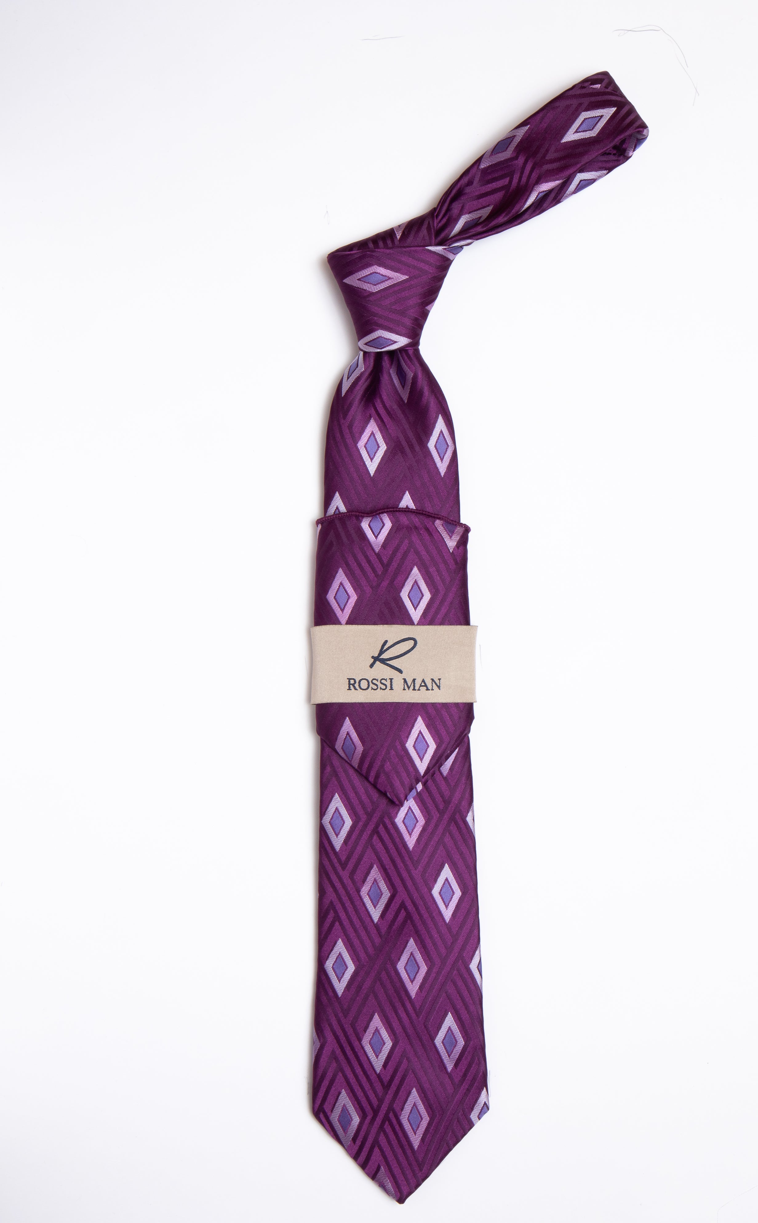 Rossi Man Tie & Pocket Round RMR458-1
