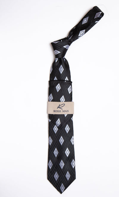 Rossi Man Tie & Pocket Round RMR458-4
