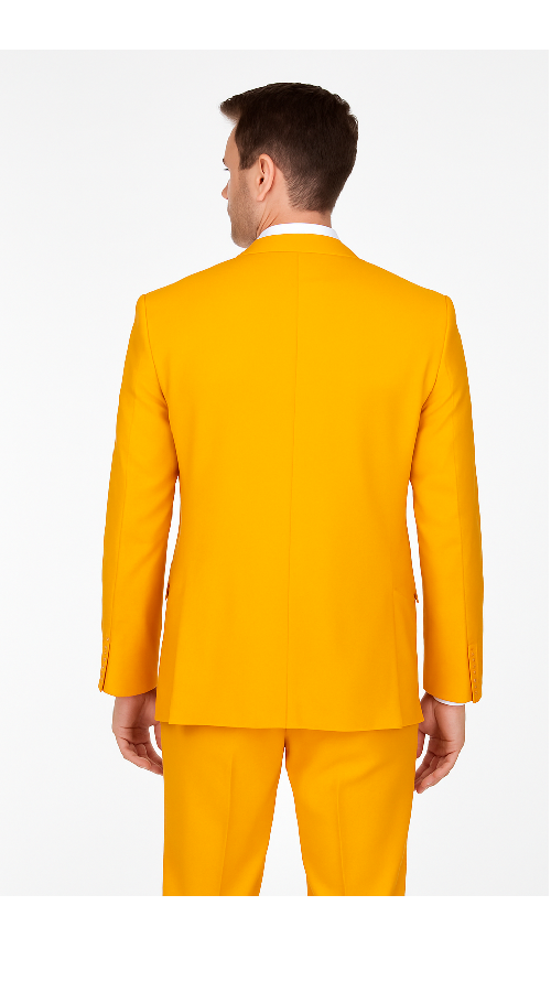 Modern Fit Yellow 3-Piece Suit by Rossi Man