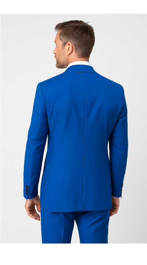 Rossi Man ELI RM110 Slim Fit Royal Blue Suit