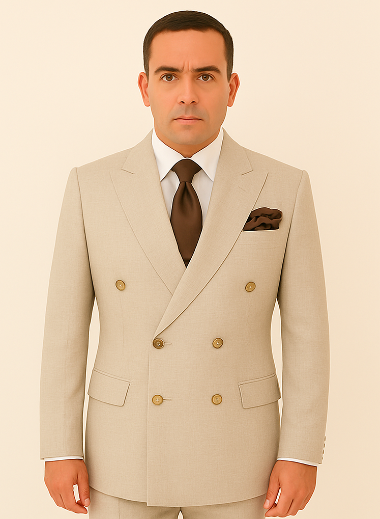 Rossi Man ARTHUR RM2306 Double-Breasted Suit