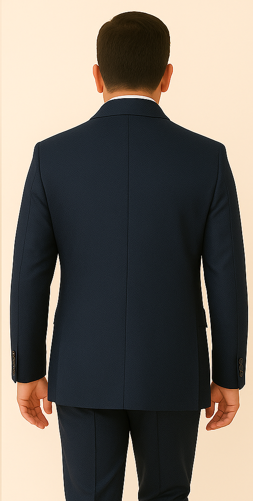 Rossi Man DUKE Slim Fit Navy 3-Piece Suit