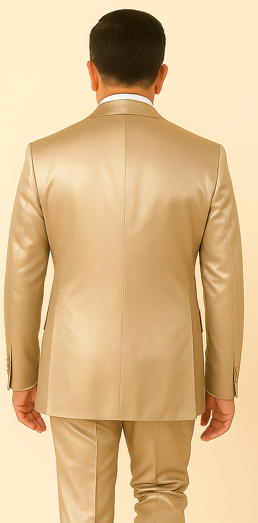 Rossi Man LEO RM1609 Cream 3-Piece Suit