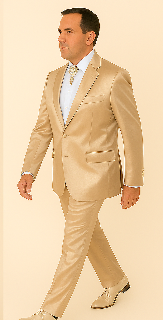Rossi Man LEO RM1609 Cream 3-Piece Suit