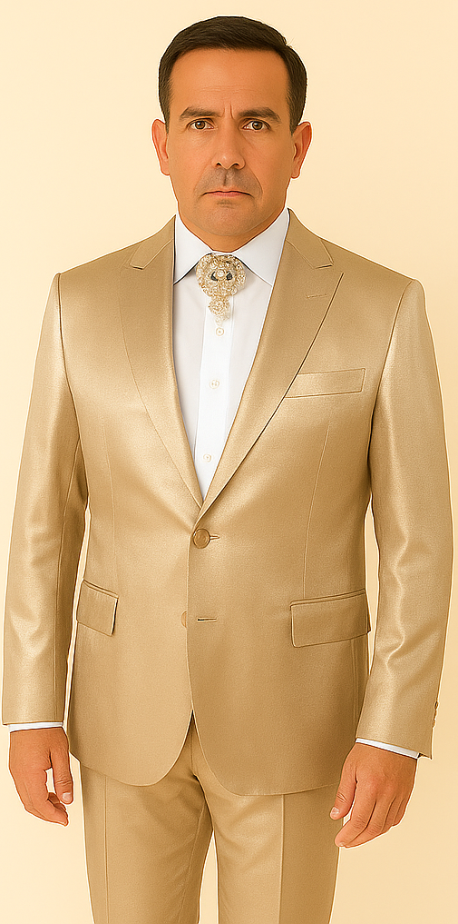 Rossi Man LEO RM1609 Cream 3-Piece Suit