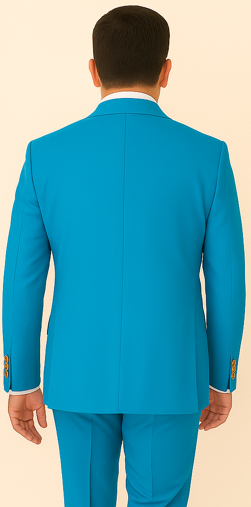 Rossi Man BOND RM1776 Slim Fit 3-Piece Suit