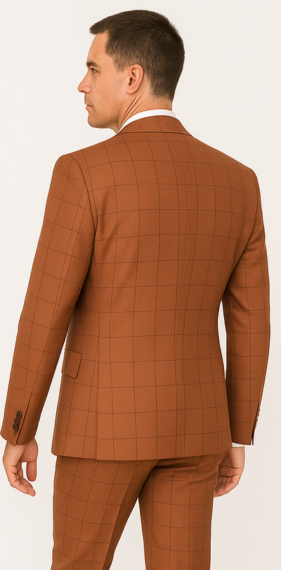 Rossi Man MAX RM1786 Slim Fit 3-Piece Suit