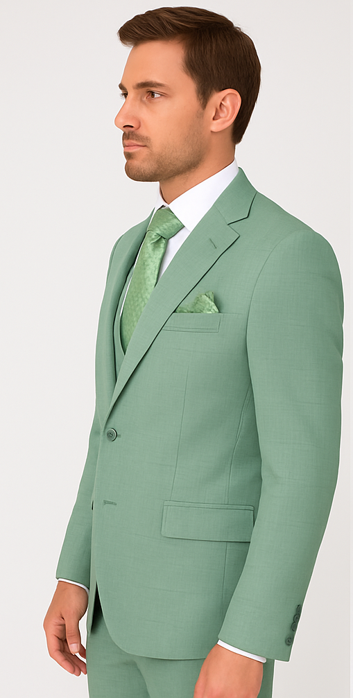 Rossi Man MAX RM1821 3-Piece Slim Fit Suit