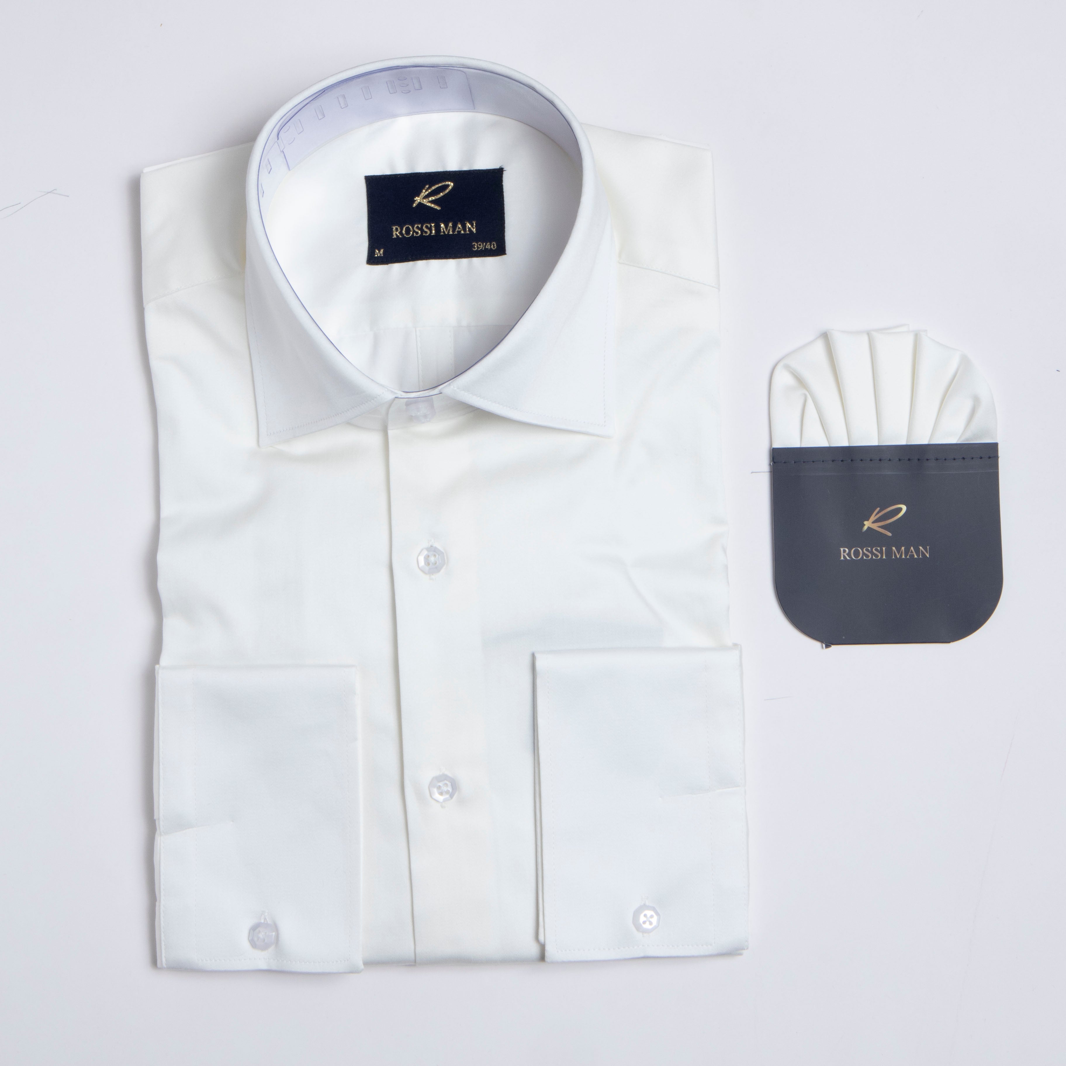 Rossi Man RS1 Ivory Classic Shirt