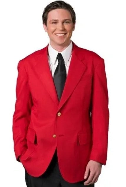 Ultralux Red Blazer by Executive Apparel