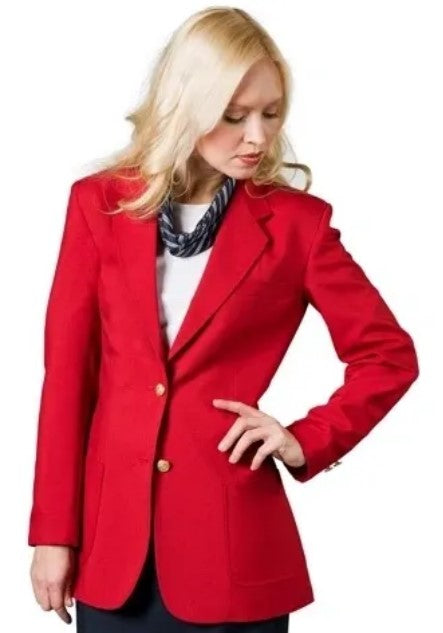 Ultralux Women's Red Blazer by Executive Apparel