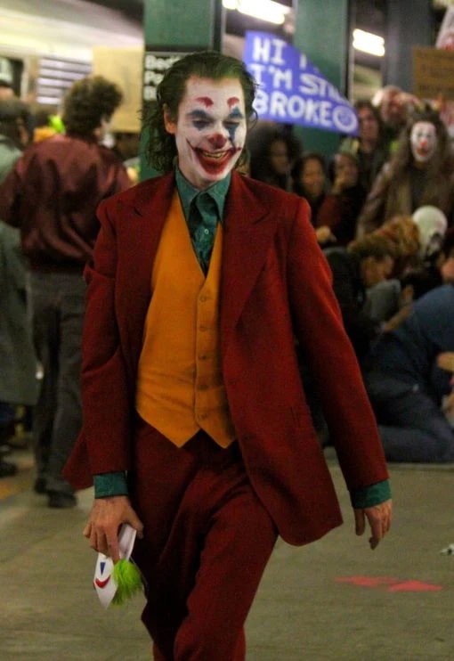 Joker Red Suit by Alligator Warehouse