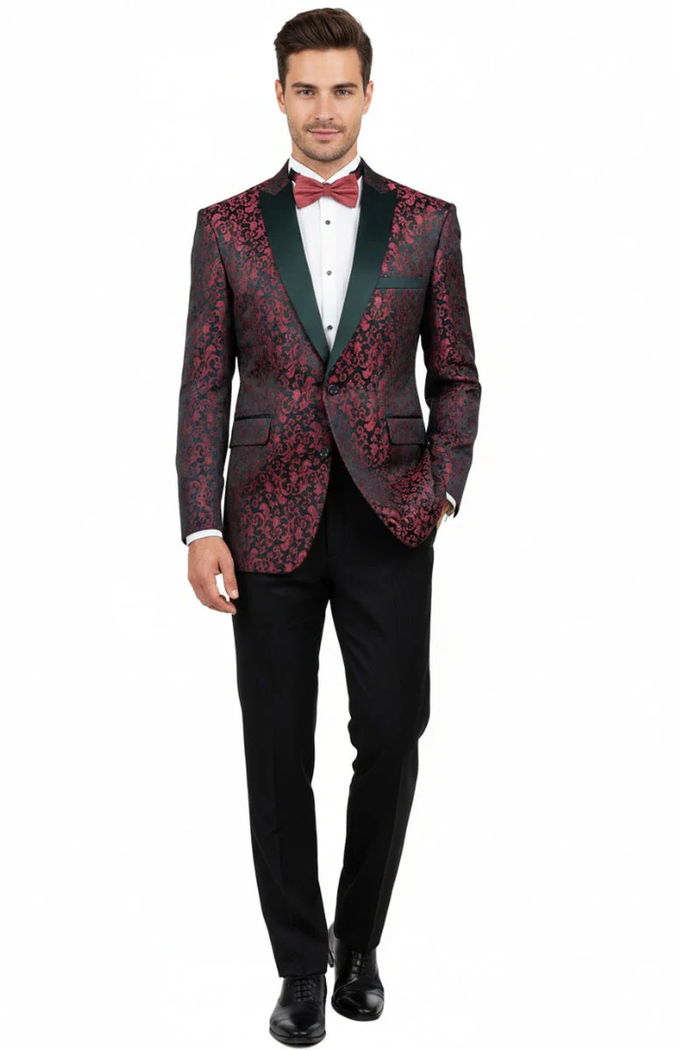 Red Tuxedo Jacket