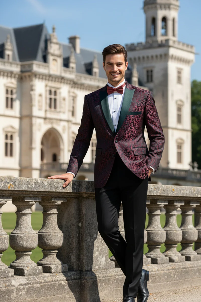 Red Tuxedo Jacket