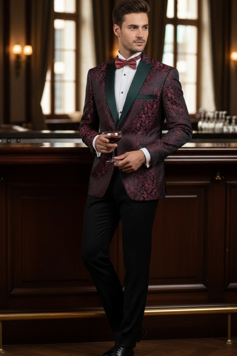 Red Tuxedo Jacket