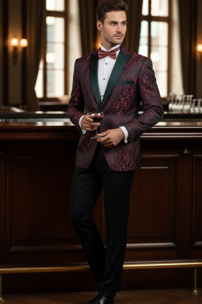 Red Tuxedo Jacket
