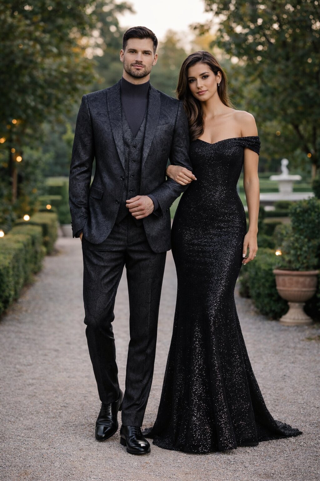 Retro Paris Suits Mens Suit