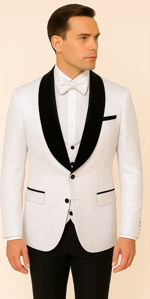 Rossi Man RM1444 Smoking Style Tuxedo
