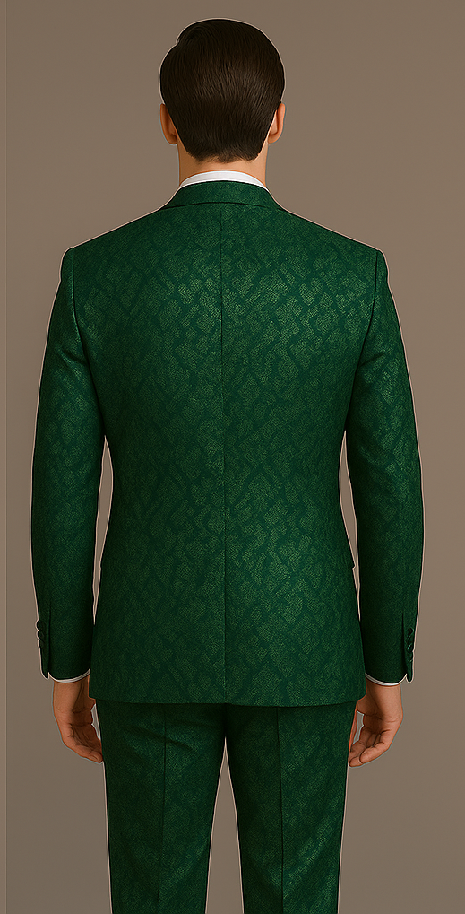 Rossi Man Leo RM1904 Modern Satin Suit