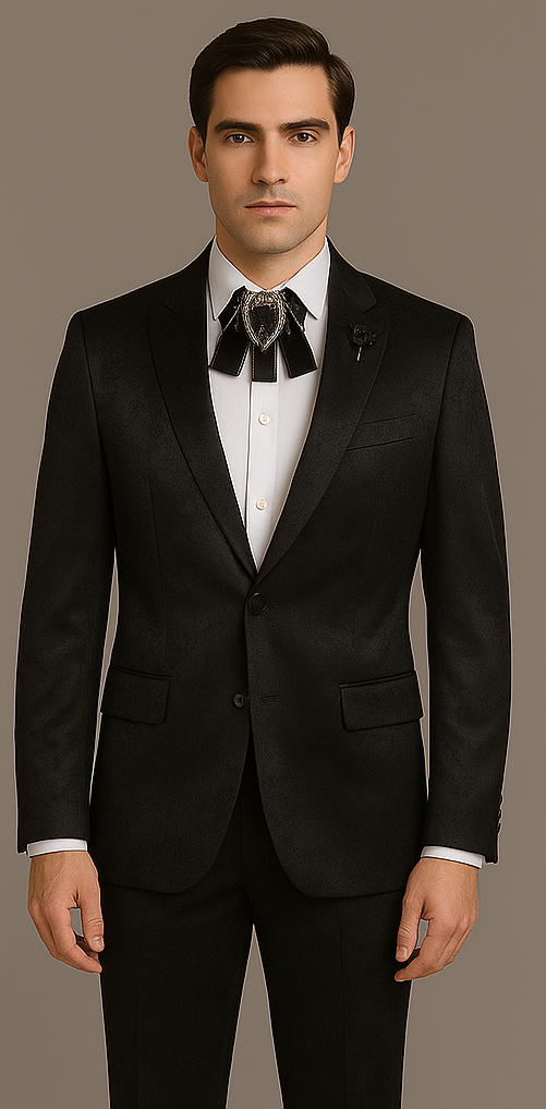 Rossi Man Leo RM1907 Modern Slim Fit Suit