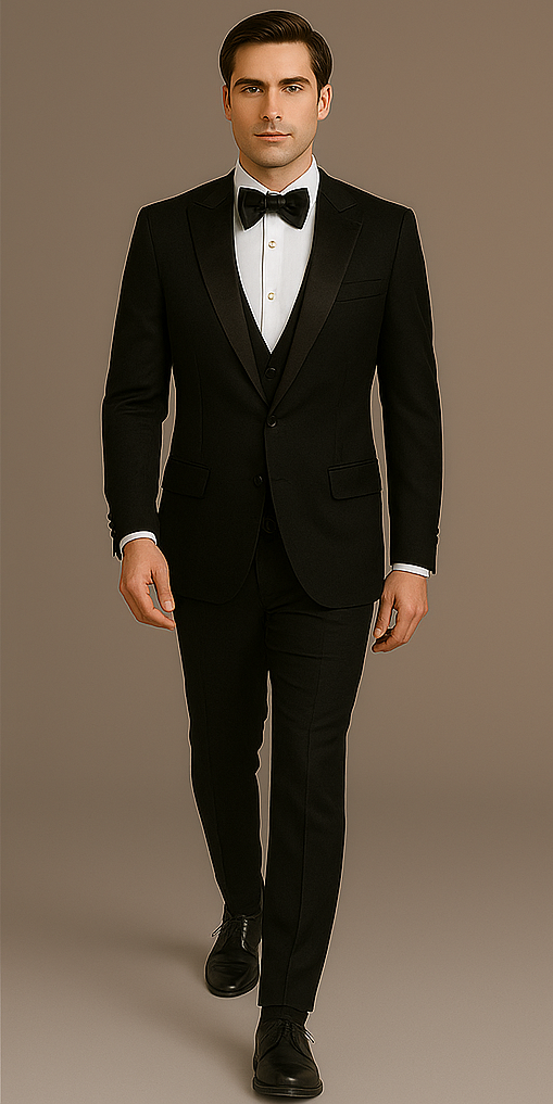Rossi Man Leo RM1101 Classic Black Tuxedo
