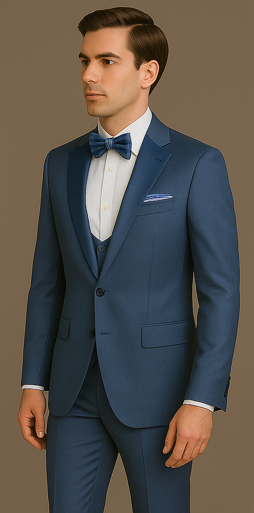 Rossi Man Leo RM1387 Slim Fit Tuxedo Suit