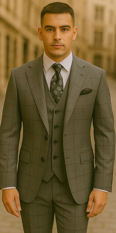 Rossi Man Classic Men's Dress Suit by Rossiman