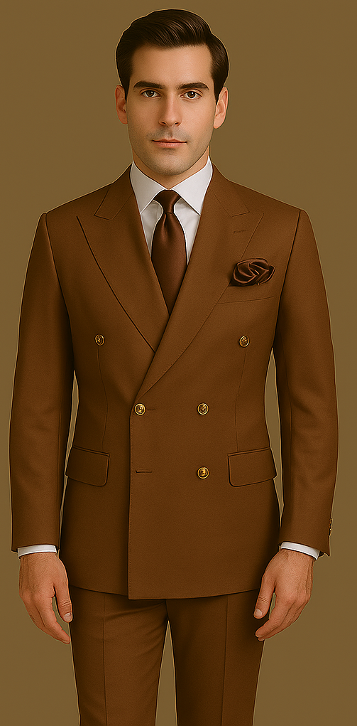 Rossi Man Milano RM1373 Men's Slim 3-Piece Suit