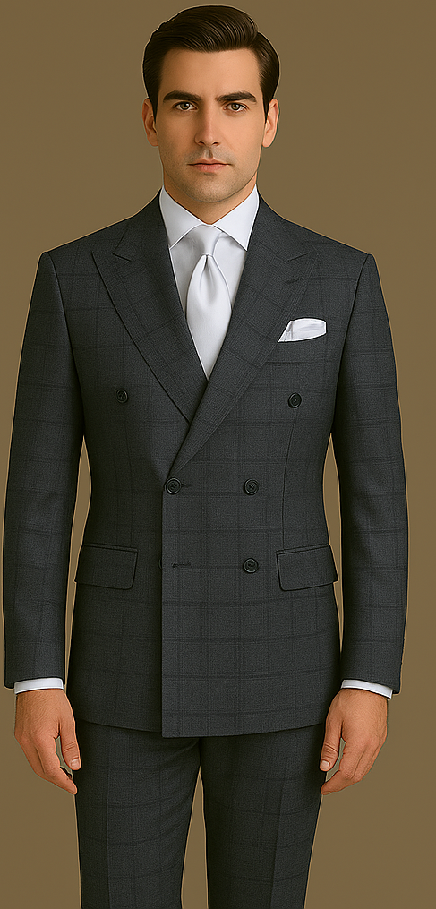 Rossi Man Milano RM1791 Classic Tailored Men's Suit