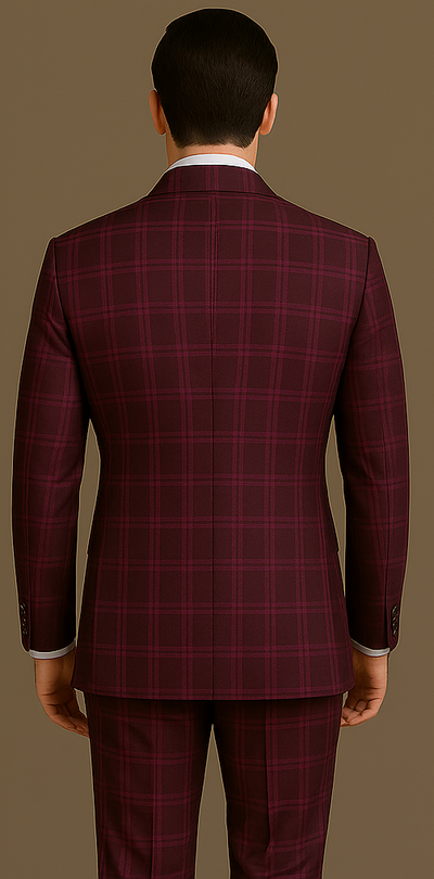 Rossi Man Milano RM1799 Classic Double-Breasted Suit