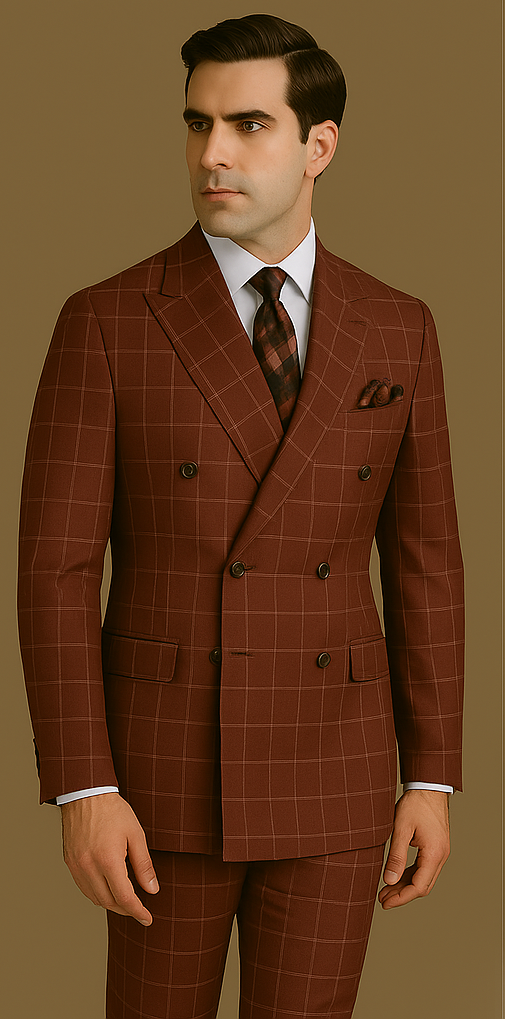 Rossi Man Milano RM1827 Classic Tailored Suit