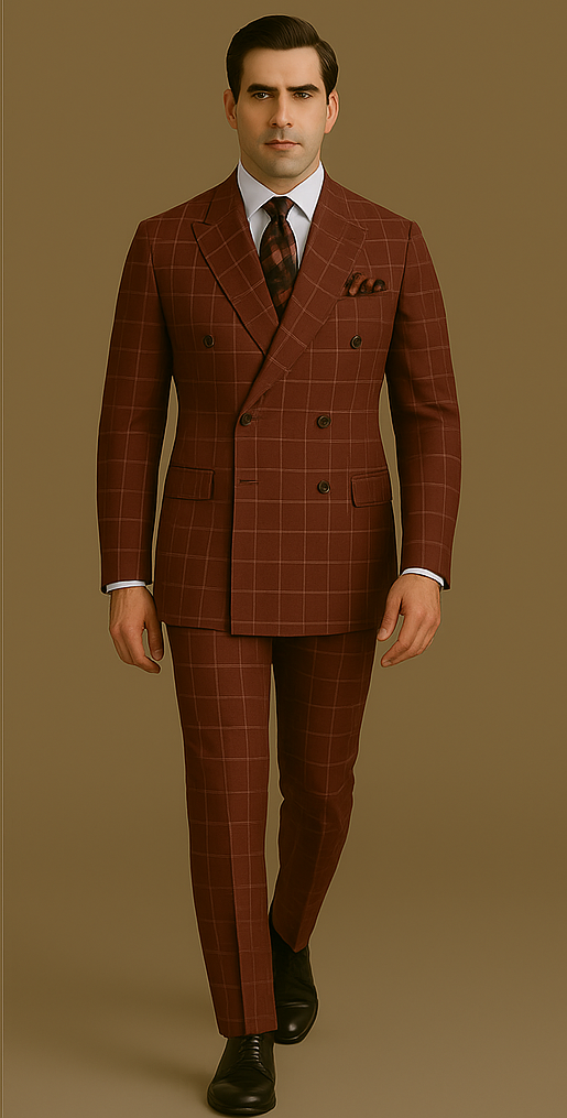 Rossi Man Milano RM1827 Classic Tailored Suit
