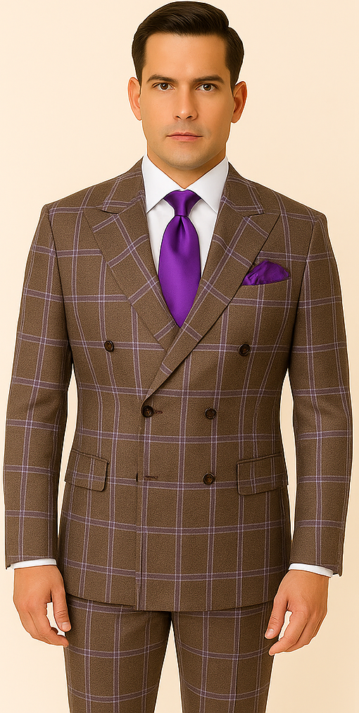 Rossi Man RM1846 – Elegant Men’s Dress Suit from Milano Collection