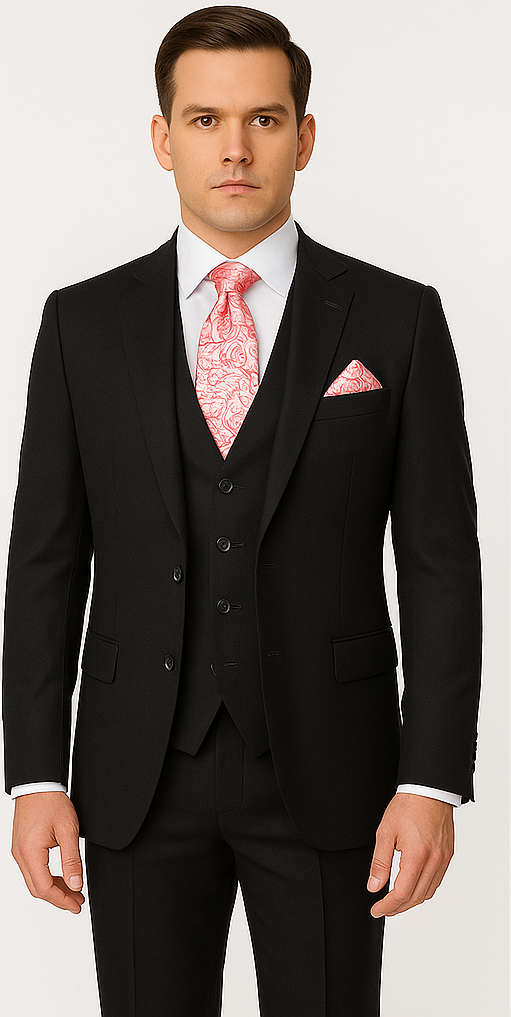 Rossi Man Remo Tailored Fit Suit - Modern Cut
