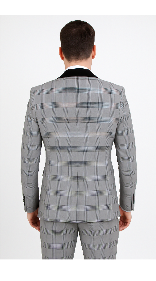 Rossi Man RM1295 3-Piece Smoking Tuxedo