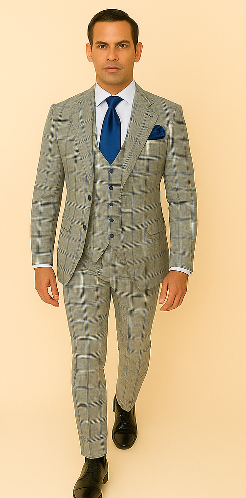 Rossi Man Tom RM1856 2-Piece Modern Fit Suit