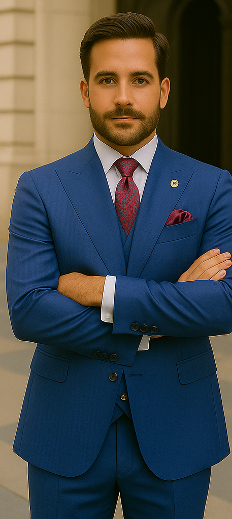 Rossi Man Sydney II RM1311 – Premium 3 Piece Suit for Modern Men