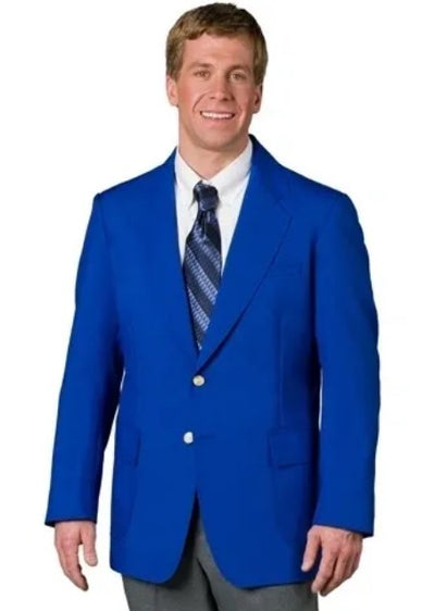 Ultralux Men's Royal Blue Blazer Jacket