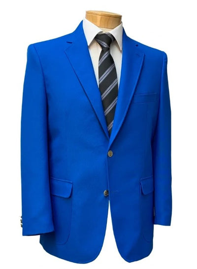 Neil Allyn Men's Royal Blue Blazer Jacket