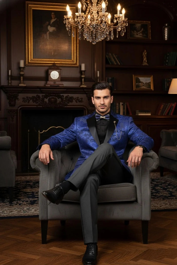 Royal Blue Tuxedos Jacket