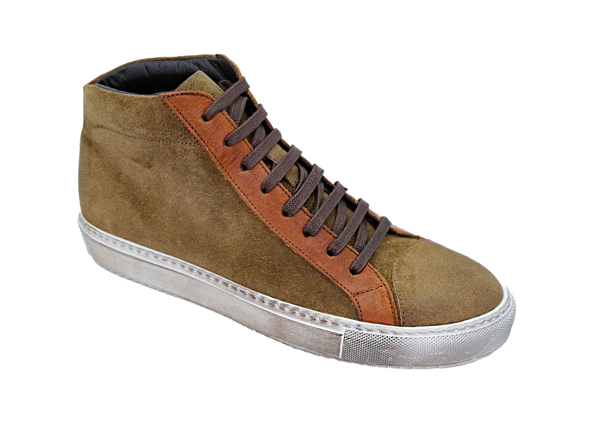 Belvedere Ruben: Antique Cognac Alligator Dress Shoe