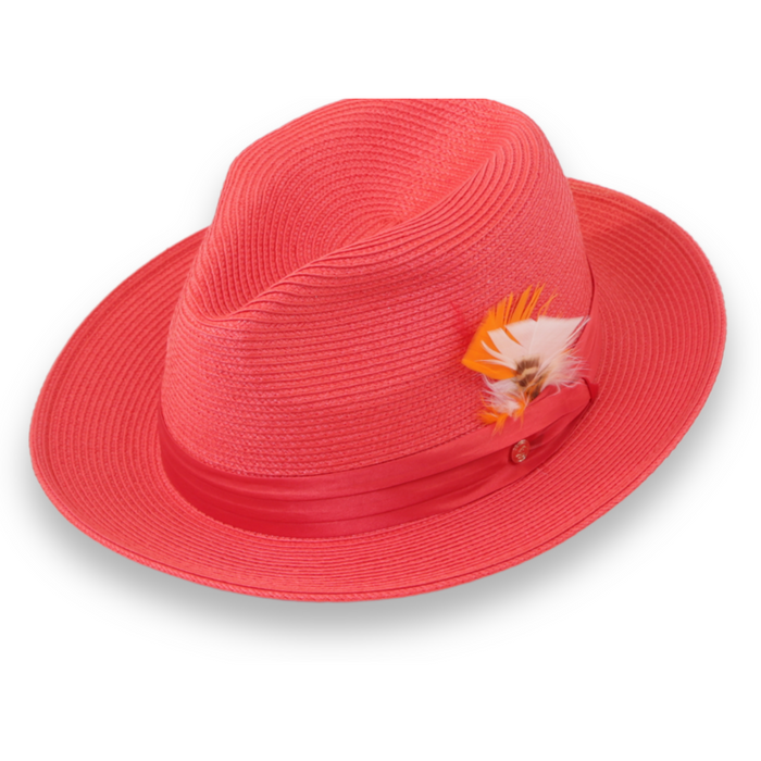 Tapa Crushable Straw Fedora by Ferrecci USA